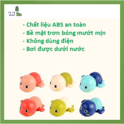 Đồ Chơi Rùa Bơi Vặn Cót, Đồ Chơi Nhà Tắm, đồ chơi Dưới Nước thả bồn tắm Cho Bé Thích Thú Vận Động Khỏe mạnh, giá cực rẻ.