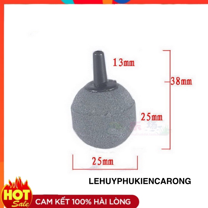 Sủi oxy siêu mịn (đầu tròn nhựa 2cm, 2cm5,3cm, 4cm, 5cm ), Dây Sủi Oxy 5mm cao cấp