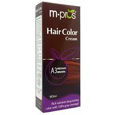 M.PROS Nhuộm Phủ Bạc 100% Mpros 60ml - A3 (Nâu)