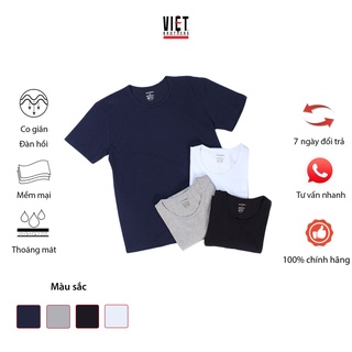 Áo thun nam cộc tay vải cotton ViệtBrothers-211ST25