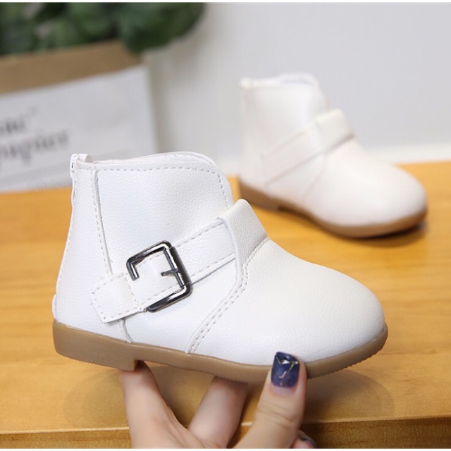 Giày boot cho bé gái lót nỉ