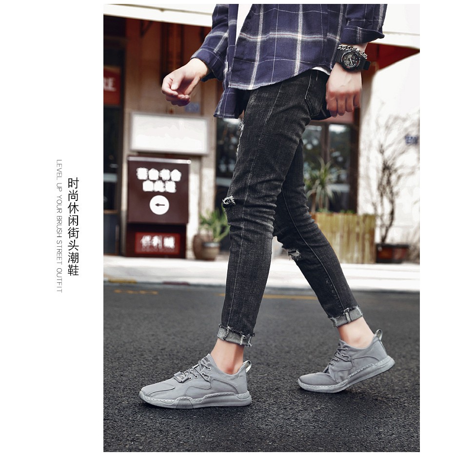 [Tặng tất] Giày sneaker thể thao nam đường phố phong cách hàng quốc Hot New | BigBuy360 - bigbuy360.vn