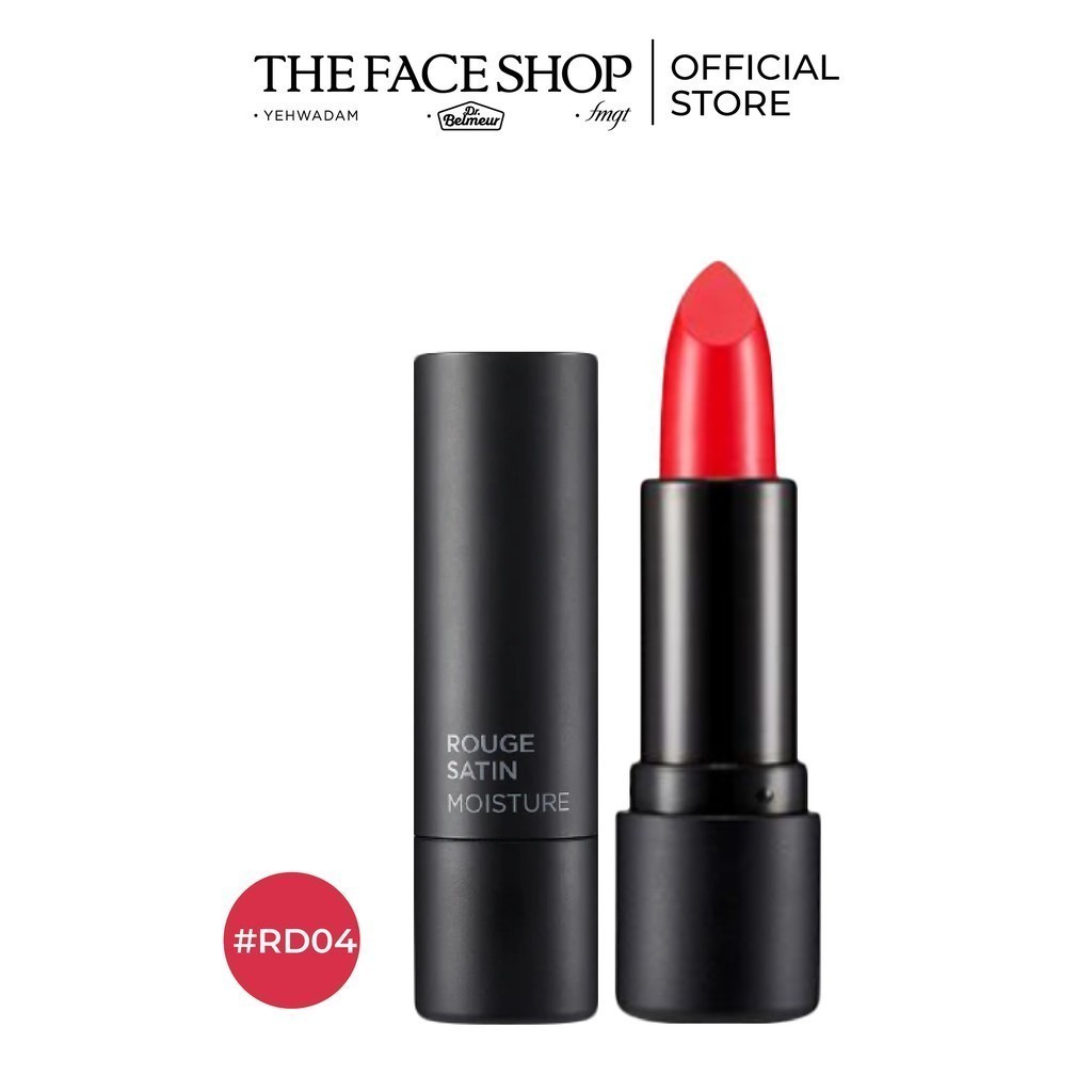 Son Môi Trang Điểm TheFaceShop Rouge Satin Moisture 3.6g