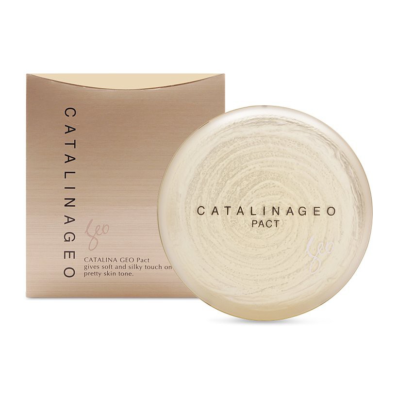 Phấn phủ siêu mịn Catalina Geo Pact 22g