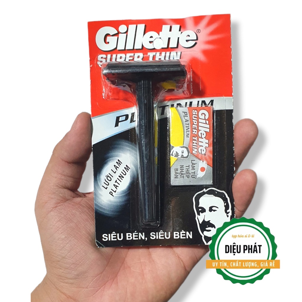 ⚡️ Dao Cạo Râu Lưỡi Đơn Gillette Super Thin