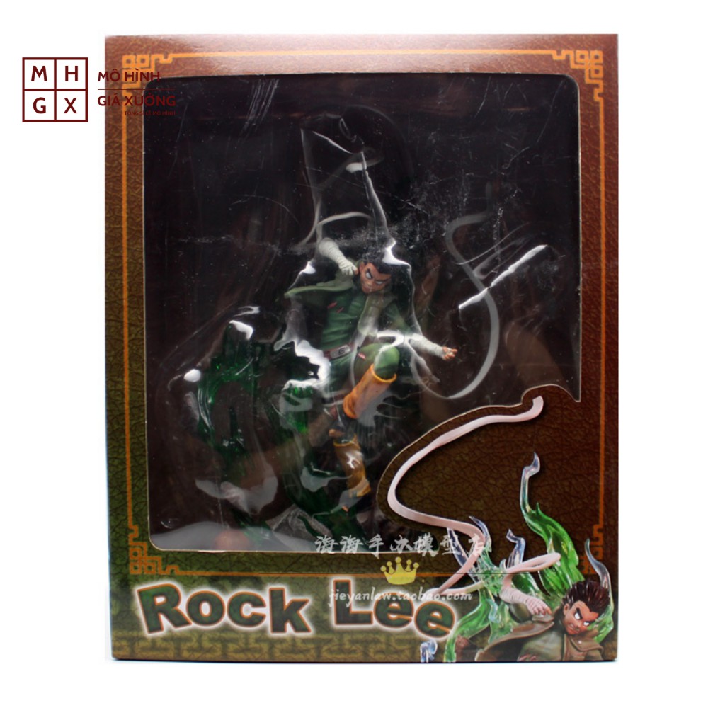 Mô Hình Nhân Vật Rock Lee cao 30cm - Học Trò Của Might Guy -  Jinchuriki Cửu Vĩ Shippuuden - Tượng Figure Naruto