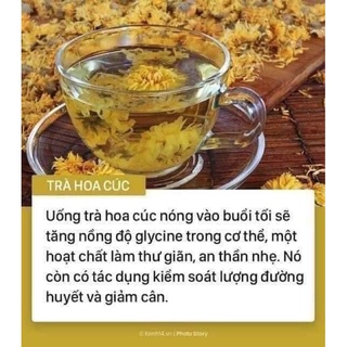 Trà Hoa Cúc Đường Phèn Mật Ong