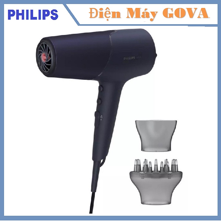 Máy sấy tóc ion Philips BHD510, công suất 2300W - Hàng chính hãng - Thay thế mẫu HP8233