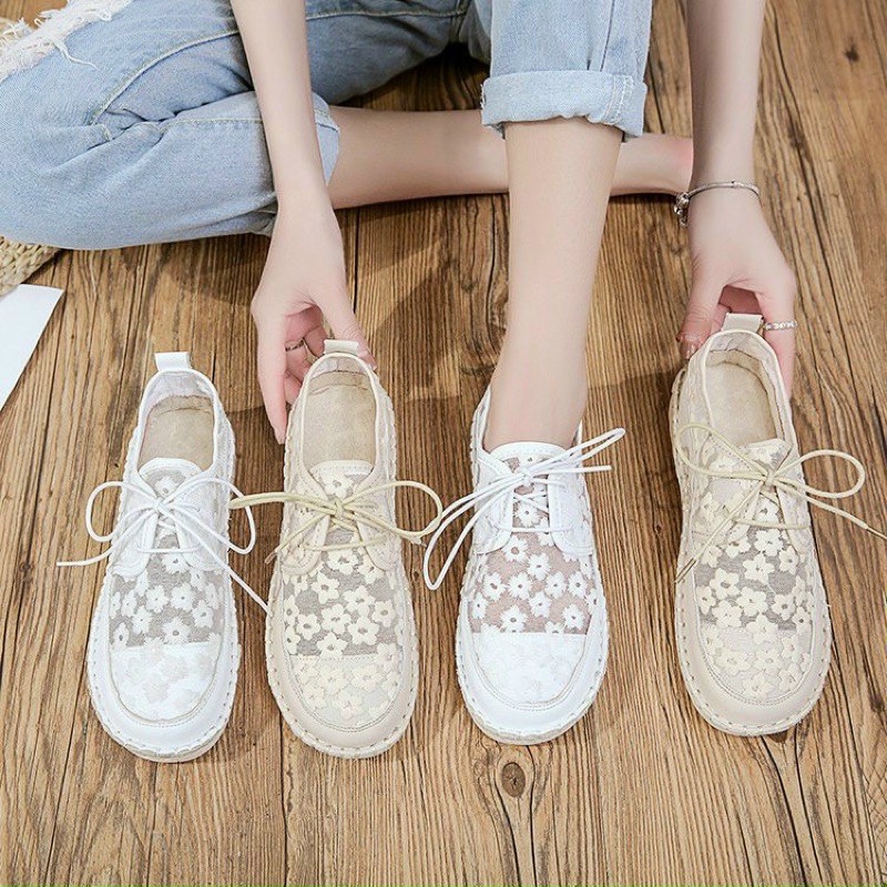 GIẦY HOA THÊU VIỀN CÓI HÀNG QUẢNG CHÂU CAO CẤP