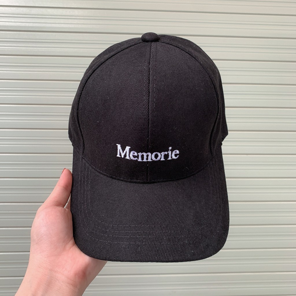 Mũ lưỡi trai nam nữ đa dạng họa tiết thêu chữ Memorie mã NK11 ,Nón kết phong cách Ulzzang form unisex