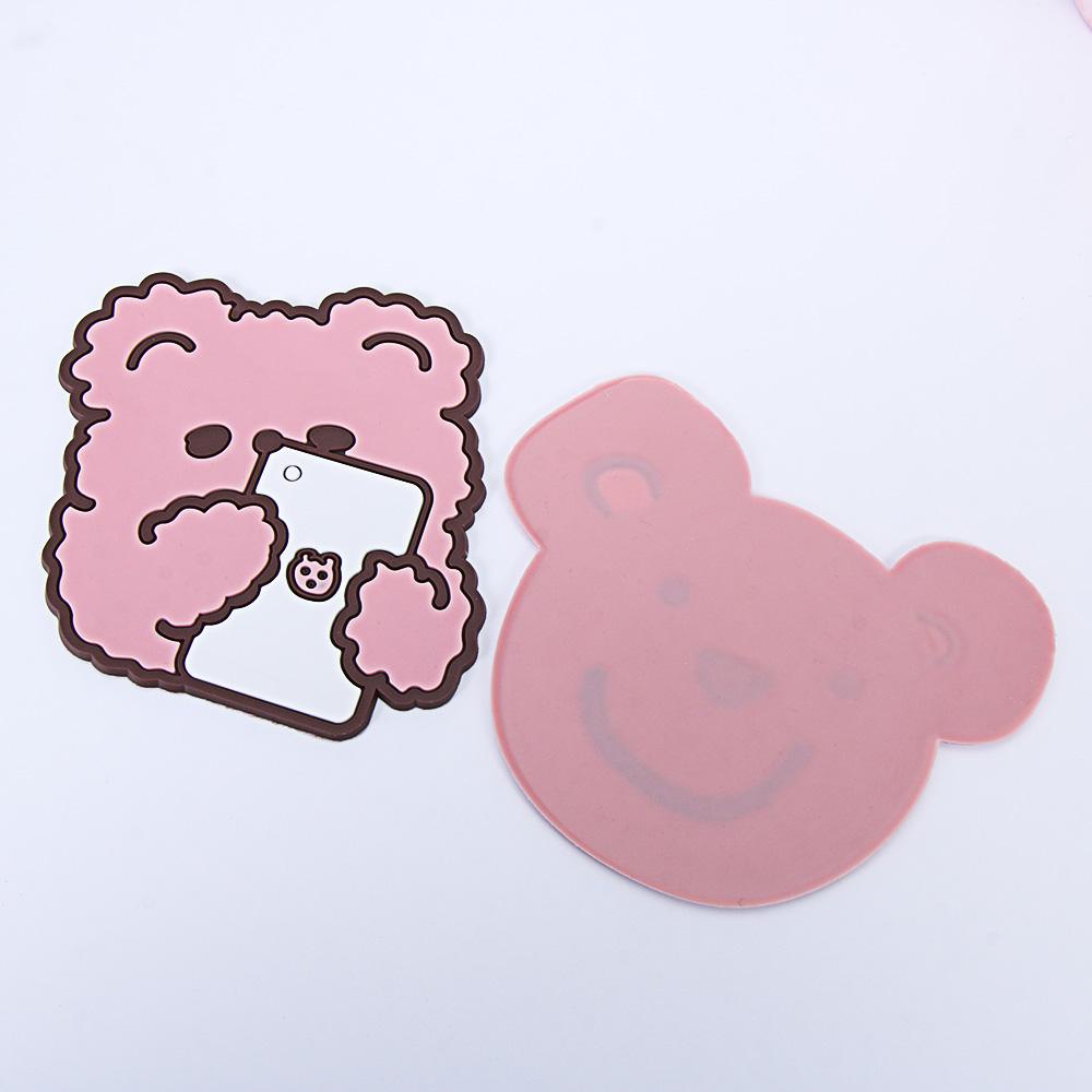 Tấm Lót Cốc Trà Sữa Cà Phê Cách Nhiệt Hình Động Vật Hoạt Hình