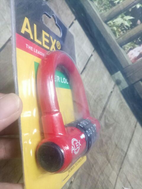 Khóa số chống trộm cao cấp ALEX 4 SỐ