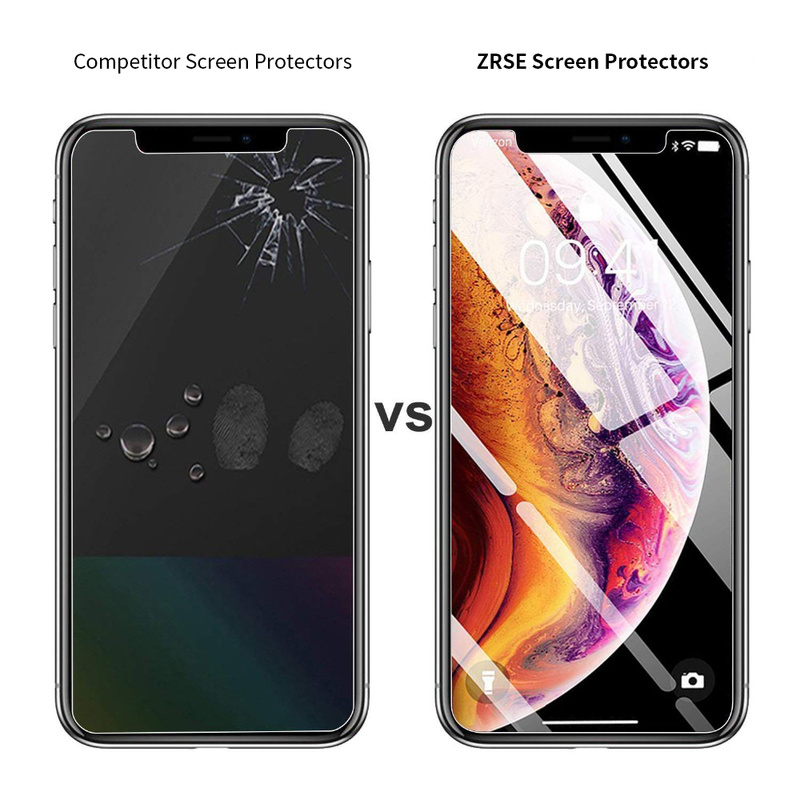 Kính Cường Lực Bảo Vệ Màn Hình Cho Iphone X Xr Xs Max 8 / 7 / 6 / 6s Plus 4 5 Se 9h Kèm Phụ Kiện