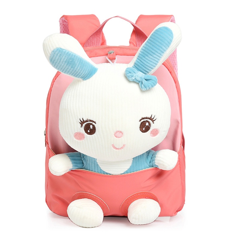 Ba Lô Đi Học Mini Hình Thỏ Bunny Dễ Thương Cho Bé Gái