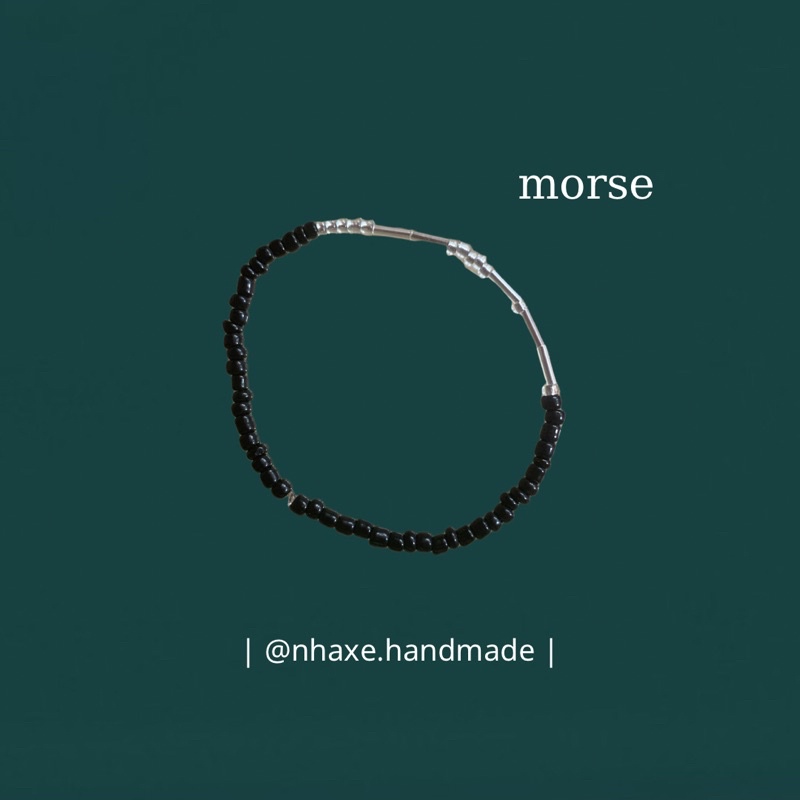 MORSE CODE @nhaxe.handmade