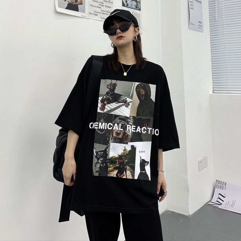 Áo thun tay lỡ D.O.G chất cotton sịn CoolZ phông Unisex nam nữ Cotton oversize form rộng phong cách Hiphop