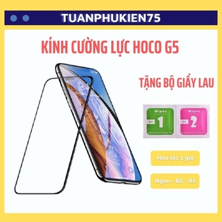 Kính Cường Lực Full Màn Hình Iph.0ne- Chính Hãng Hoco G5 Cho Iph.0ne 7/8/7Plus/8Plus/X/XS/XsMax/11/11promax/12/12Promax