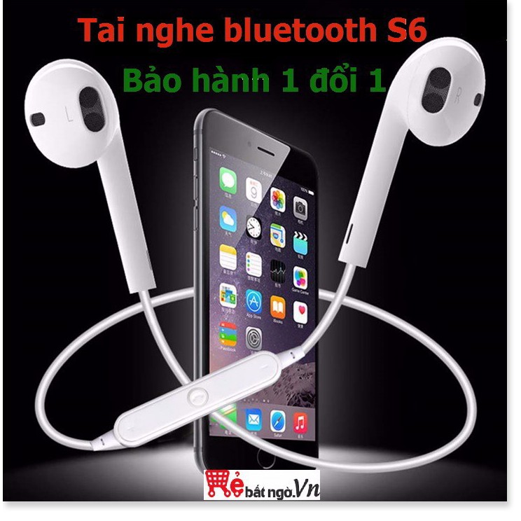 tai nghe blutooth không giây tai nghe đeo cổ - mic đàm 5* | BigBuy360 - bigbuy360.vn