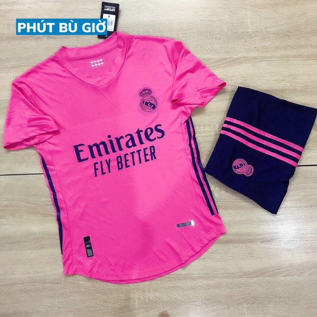 Áo Bóng Đá Thể Thao Đá Banh REAL/ CLB REAL MADRID HỒNG Mẫu Mới Chất Thun Thái Cao Cấp - Phút Bù Giờ Sport