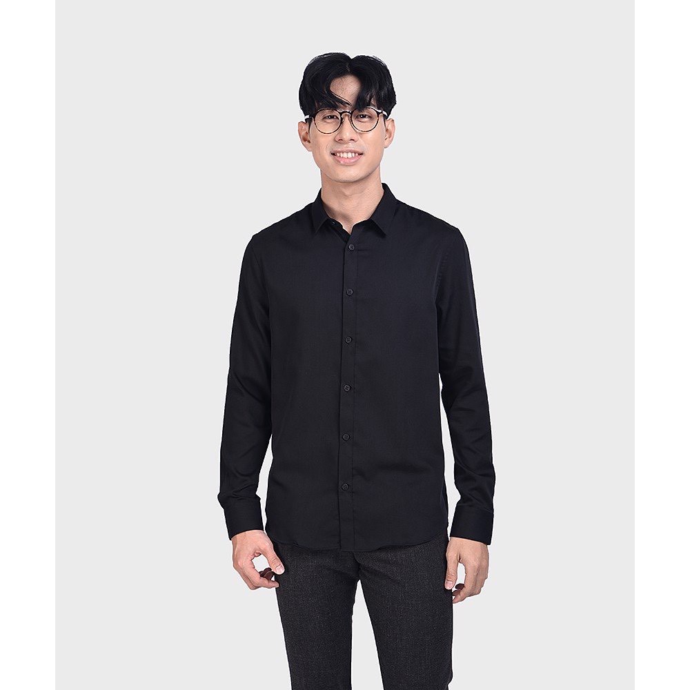 ROUTINE Áo Sơ Mi Nam Tay Dài Nẹp Rời Bamboo Cotton - SM10121754-2