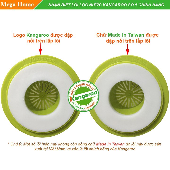 Lõi lọc nước KANGAROO 1 2 3 hàng chính hãng 100%