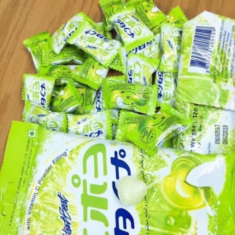 Kẹo Chanh Muối Hartbeat gói 100g Thái Lan