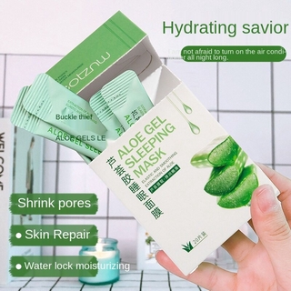 (Hàng Mới Về) Mặt Nạ Ngủ Chiết Xuất Lô Hội Giúp Dưỡng Ẩm Và Se Khít Lỗ Chân Lông Mặt Nạ Ngủ Mặt Nạ Nhau Thai Cừu mĩ phẩm nội địa trung