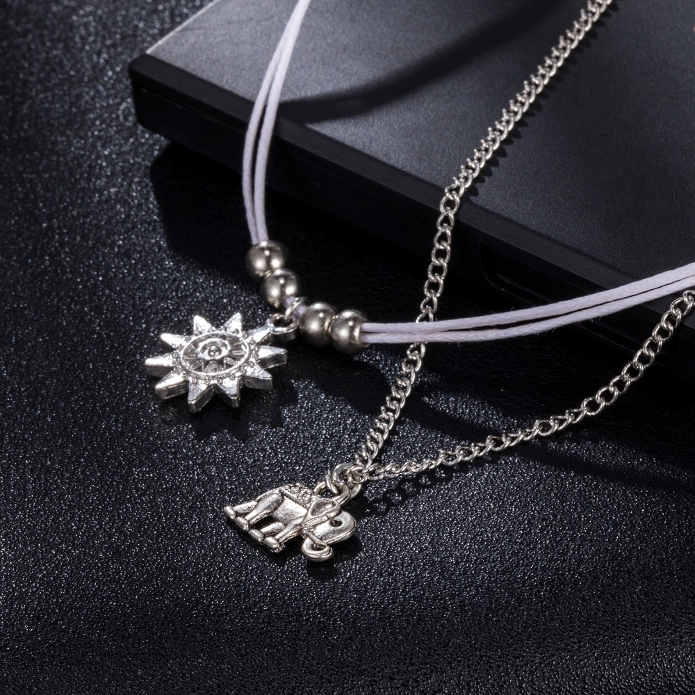 [Mã FAMAYFA giảm 10K đơn 50K] Lắc Chân Nhiều Lớp Phong Cách Boho Thời Trang Cho Nữ | BigBuy360 - bigbuy360.vn