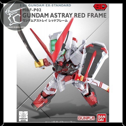 MÔ HÌNH GUNDAM SD EX GUNDAM ASTRAY RED FRAME SDEX BANDAI GUNDAM SEED