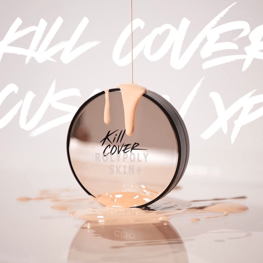 [RPS+Bill] [BẢN NỘI ĐỊA 2020] Phấn nước cho da dầu mụn CLIO KILL COVER FOUNDWEAR CUSHION XP SPF 50+ PA+++ kèm lõi và mút