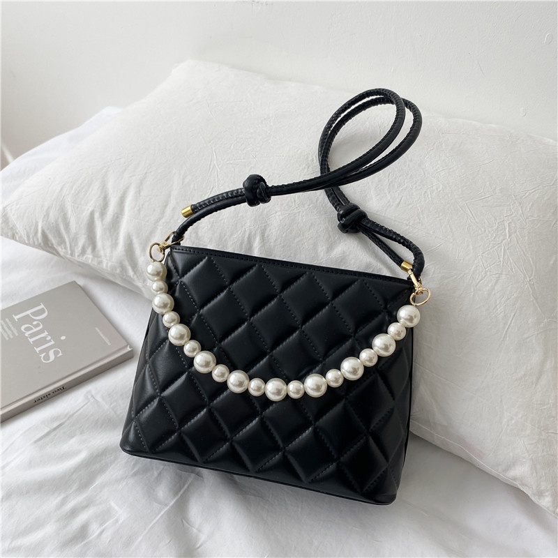 Túi Đeo Chéo Nhỏ Đính Ngọc Trai Thời Trang Mùa Hè Cao Cấp Phổ Biến