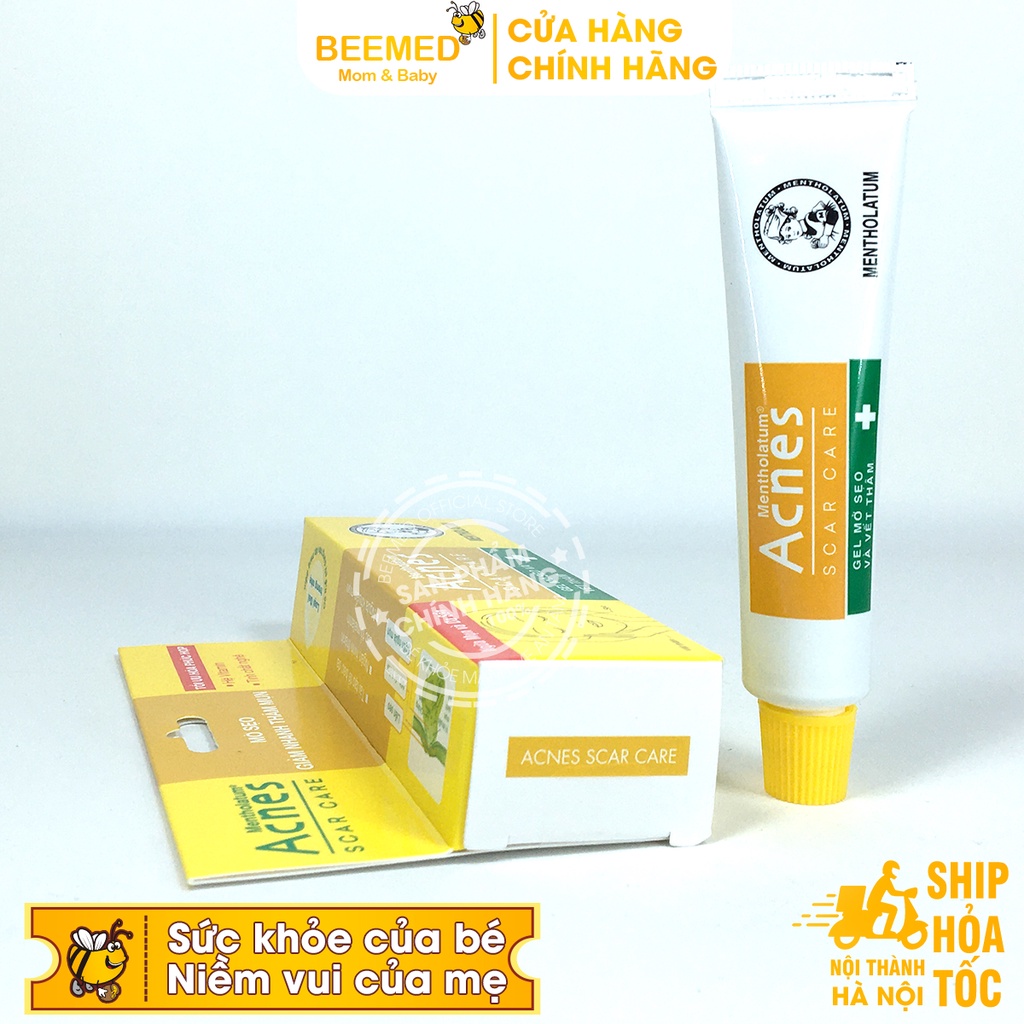 Acnes Scar Care Kem mờ thâm, liền sẹo do mụn tuýp gel 12g cho da dầu, da hỗn hợp cả nam và nữ