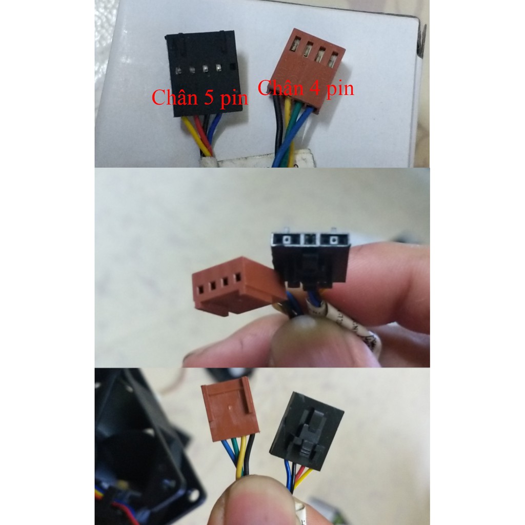 Fan quạt 8cm siêu mạnh tản nhiệt máy tính hiệu DELTA, FOXCONN, AVC dòng 12v, ampe 0.6 đến 0.7a, hàng tháo máy Server