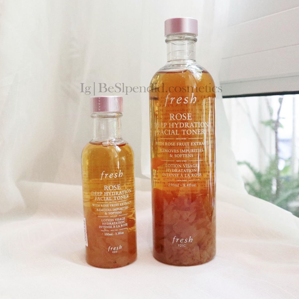 FRESH - Rose Deep Hydration Facial Toner - Toner Chiết Xuất Từ Hoa Hồng.