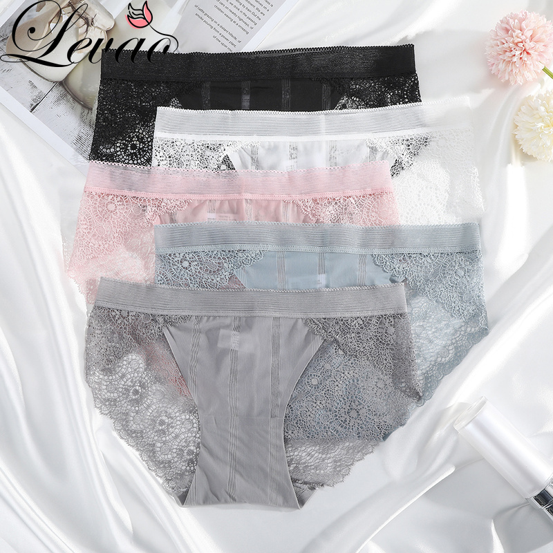 Quần Lót Ren LEVAO Không Đường May Thời Trang Nữ Quyến Rũ