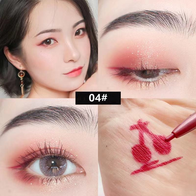 Bút kẻ mắt NOVO dạng gel chống nước chống mồ hôi không nhòe màu đen nâu tiện dụng cho người mới bắt đầu