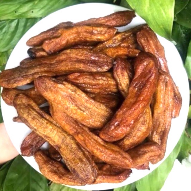 1kg CHUỐI NGUYÊN TRÁI SẤY DẺO🍌