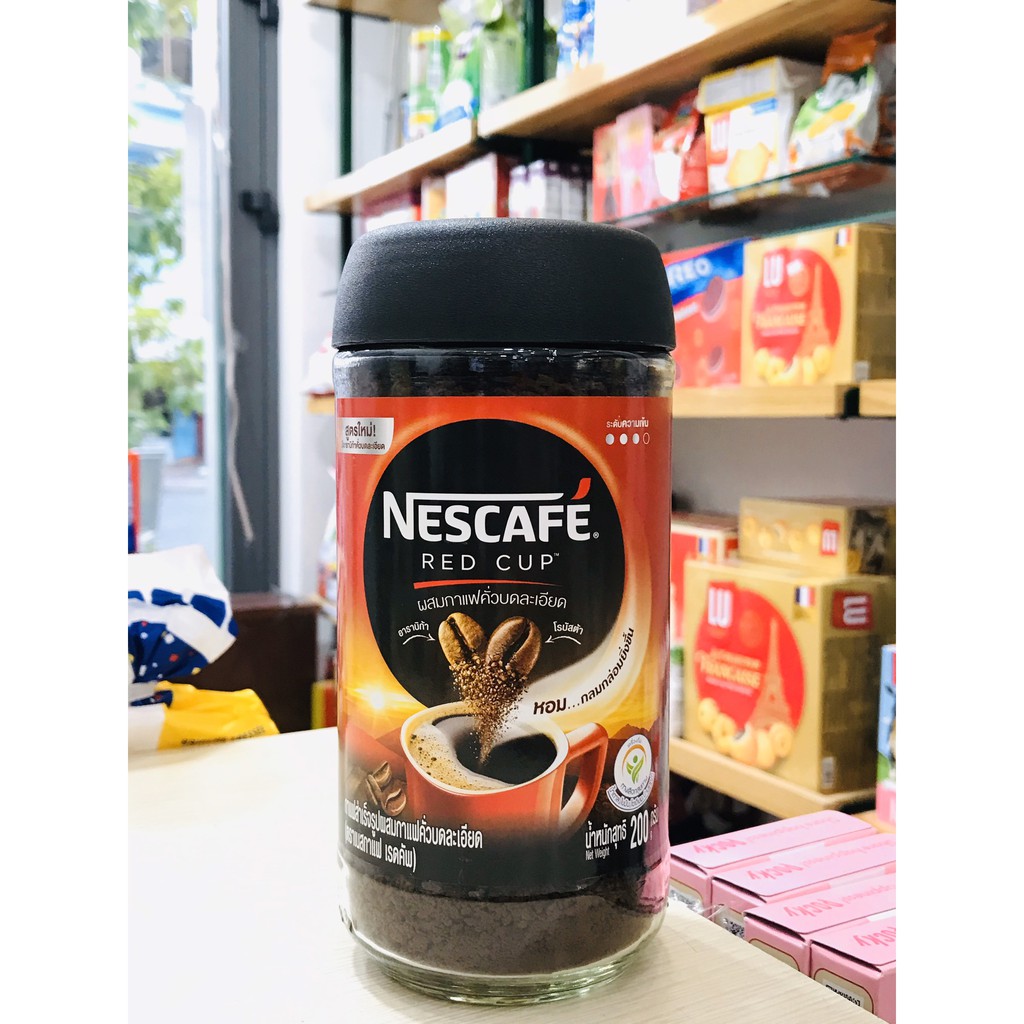 Cà phê hòa tan nguyên chất Nescafe Red Cup 200g