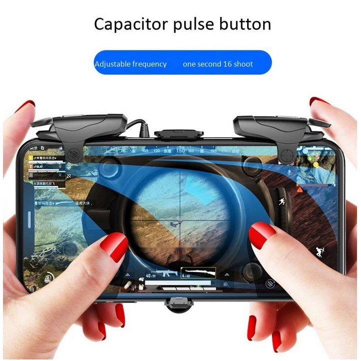 Bộ Nút Bắn Chơi Game, Có Auto Tap, Ghìm Tâm Cực Đỉnh, PUBG Mobile, Ros Mobile, Call OF Duty, Free Fire