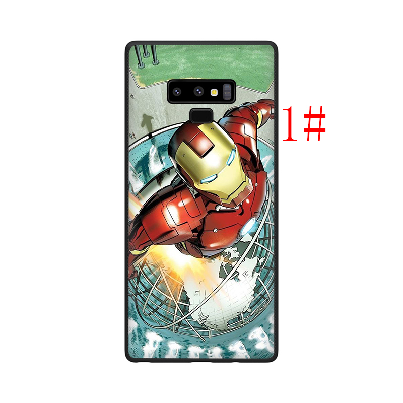 Ốp Lưng Silicone In Hình Siêu Anh Hùng Iron Man Cho Samsung J2 J4 J5 J6 J7 Core J8 J730 Prime Plus Pro