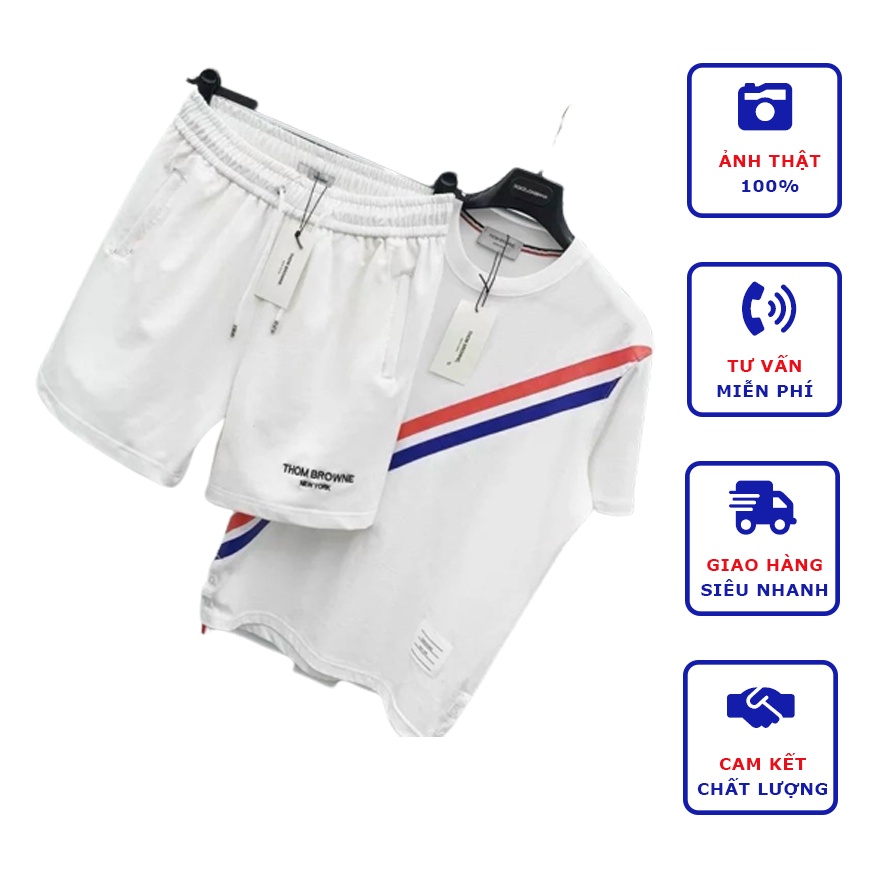 Bộ Đồ Thể Thao Nam Nữ Ngắn Tay, chất liệu thun lạnh 4 chiều , phong cách thể thao, màu đen, trắng full size dưới 70KG