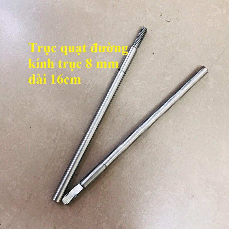 Trục quạt đường kính 8mm dài 16.8cm