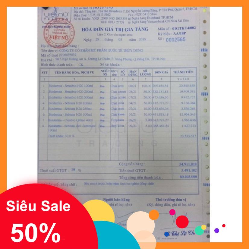 [SHOPEE TRỢ GIÁ] Nước tẩy trang Bioderma Dành Cho Mọi Loại Da chính hãng | BigBuy360 - bigbuy360.vn