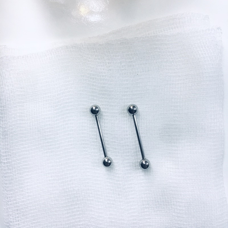 KHUYÊN LƯỠI CƠ BẢN - Khuyên thép y tế không gỉ - 10mm/12mm/15mm/18mm - Khuyên Lưỡi Trơn - Khuyên xỏ lưỡi - Khuyên lưỡi