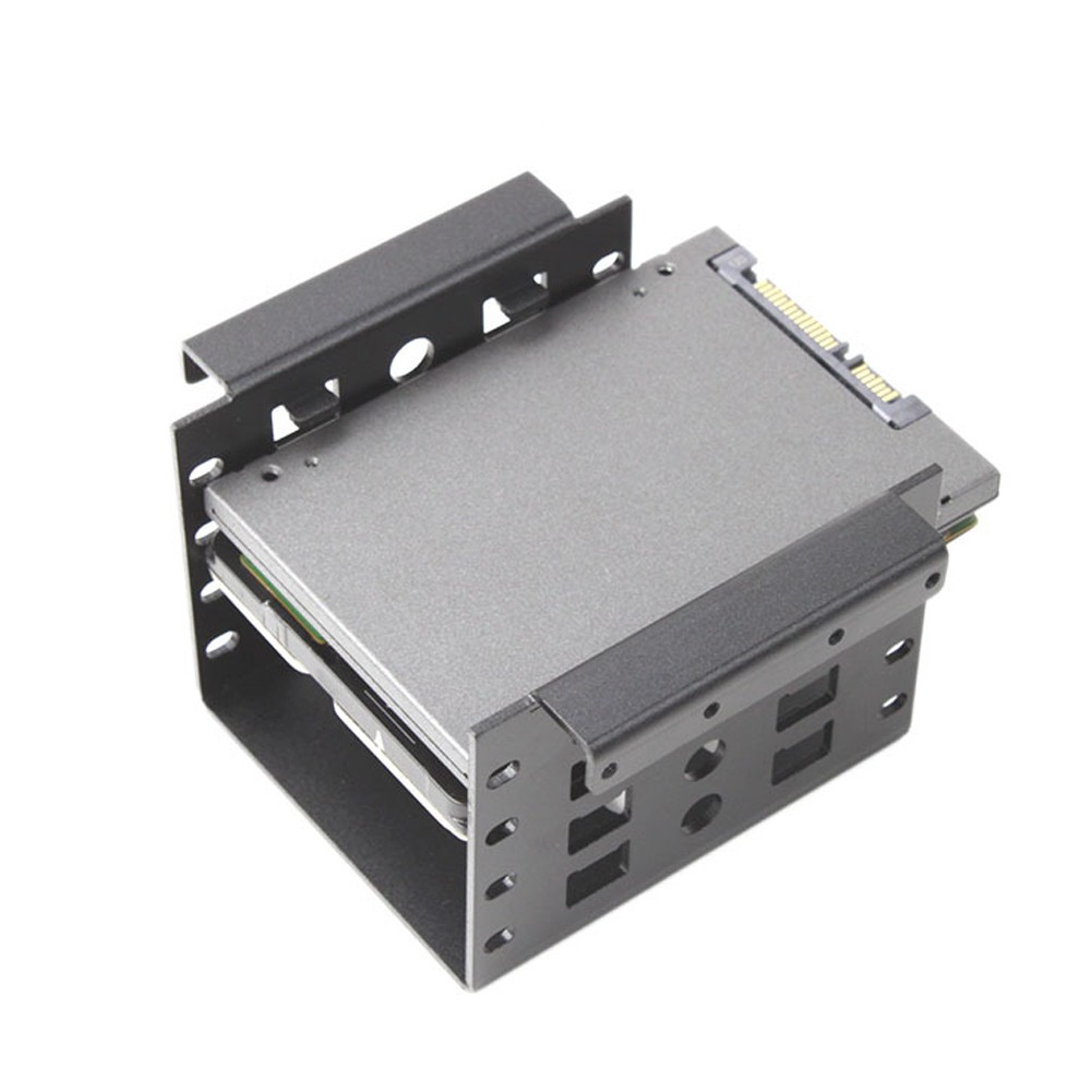 1pc 4 Bay 2.5 In Sata Hdd Ssd Sang 3.5 Inch Aluminum