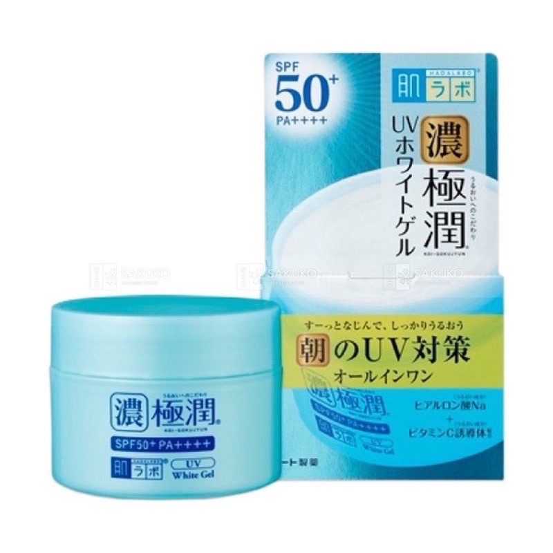 Kem dưỡng trắng HadaLabo SPF 50+(90g)[Hàng Nhật Nội Địa]