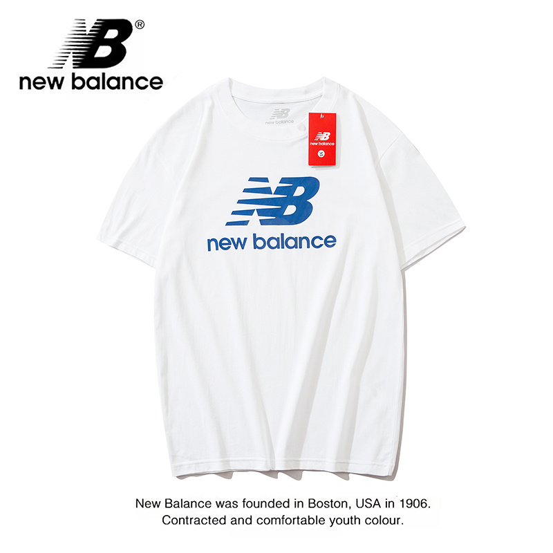 Áo Thun Cotton Tay Ngắn Cổ Tròn Phong Cách New Balance # N01