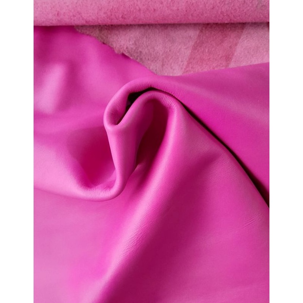 Da nappa hồng cánh sen fuchsia