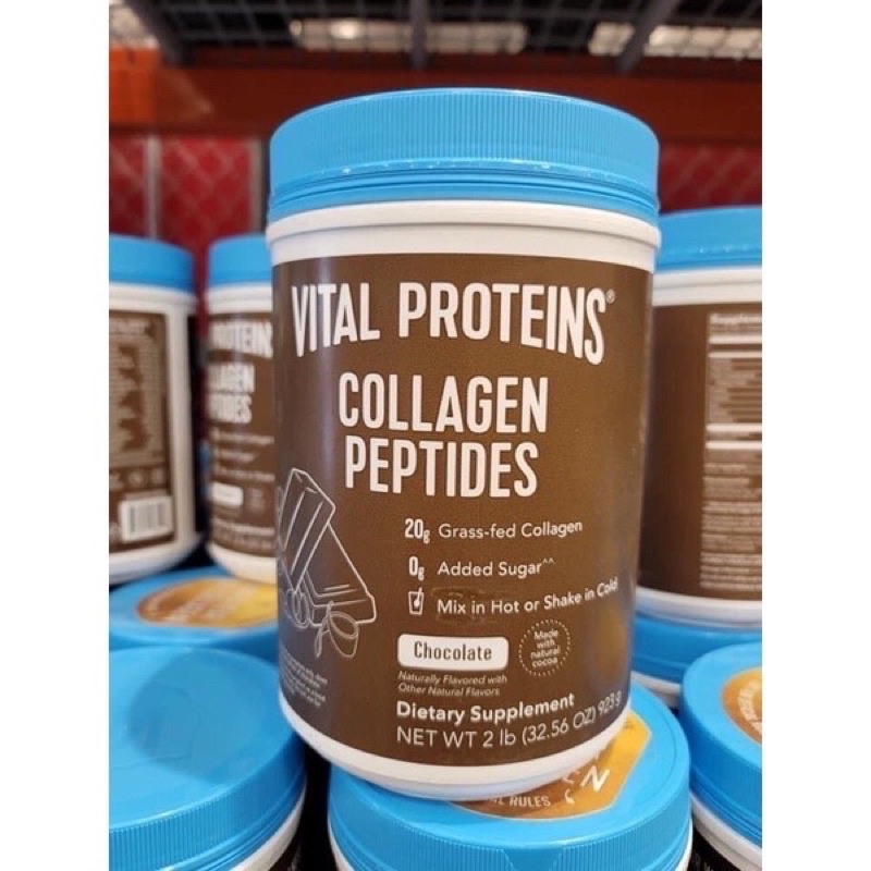 Collagen thủy phân Vital Proteins Collagen Peptides Unflavored 680g( Bill Mỹ, Hàng nội địa Mỹ)
