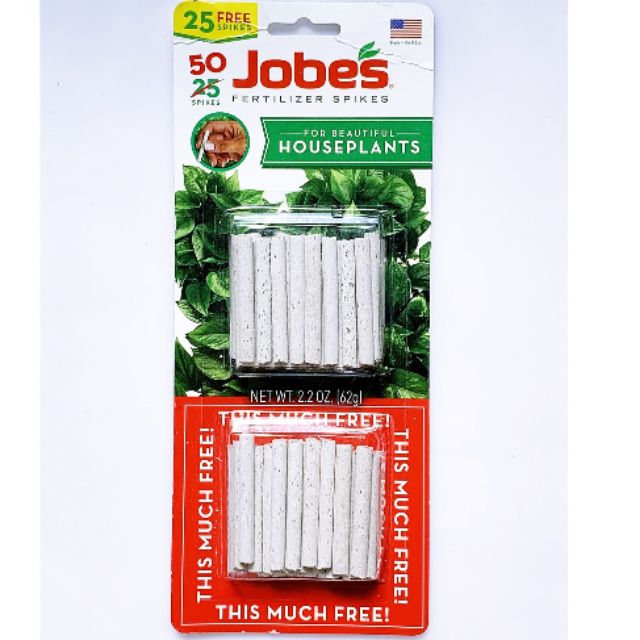 Phân tan chậm dạng que Jobes nhập khẩu MỸ 13.4.5 ( vĩ 50 que).